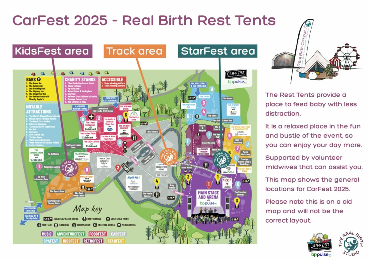 V2 2025 Carfest Map (Rirekisho (A3))